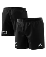 Adidas Men's Black New Zealand Rugby 2024/25 Home Training Shorts