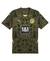 Puma Men's Olive Borussia Dortmund 2024/25 Replica Short Sleeve Goalkeeper Jersey