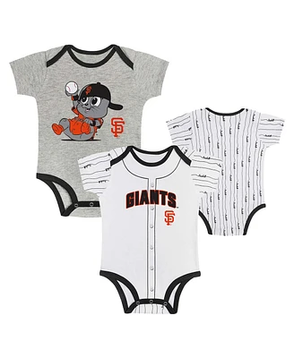 Outerstuff Baby Boys and Girls San Francisco Giants Play Ball 2-Pack Bodysuit Set