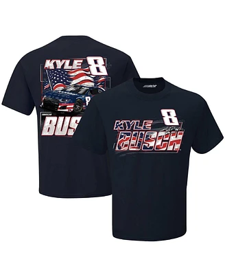 Richard Childress Racing Team Collection Men's Navy Kyle Busch Patriotic Paint T-Shirt