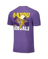 Image One Men's and Women's Purple Lsu Tigers Hyper Local Bayou Bengals T-Shirt