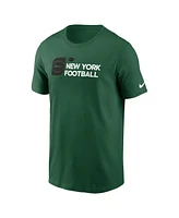 Nike Men's Green New York Jets Outline T-Shirt