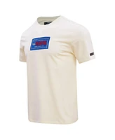 Pro Standard Men's Cream Philadelphia Phillies Club Member Badge T-Shirt