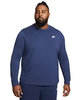 Nike Men's Long Sleeve Sportswear Club T-Shirt