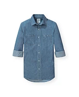 Hope & Henry Men's Chambray Button Down Shirt