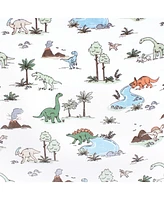 Hudson Baby Infant Boy Changing Pad Cover, Dinosaur Adventures, One Size