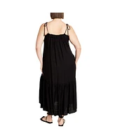 City Chic Plus Erica Maxi Dress