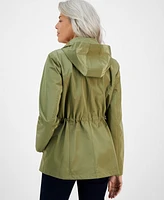 Style & Co Women's Hooded Anorak, Pp-4X