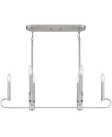 Designers Fountain Summit 32" Metal 6 Light Island