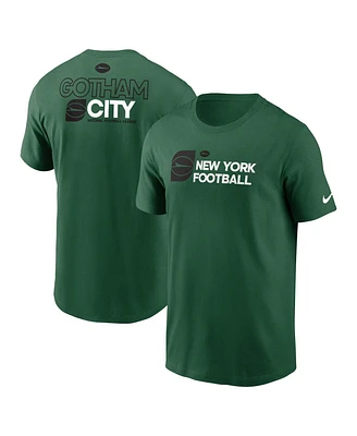 Nike Men's Green New York Jets Outline T-Shirt