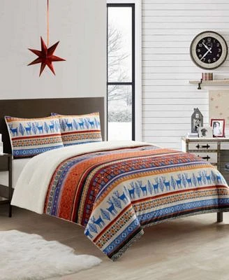 Closeout Stratford Park Noelle Sherpa Sherpa Comforter Sets