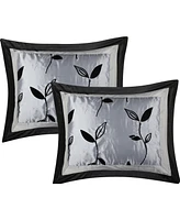 Closeout! Stratford Park Passion Leaves 7-Pc. Comforter Set, Queen
