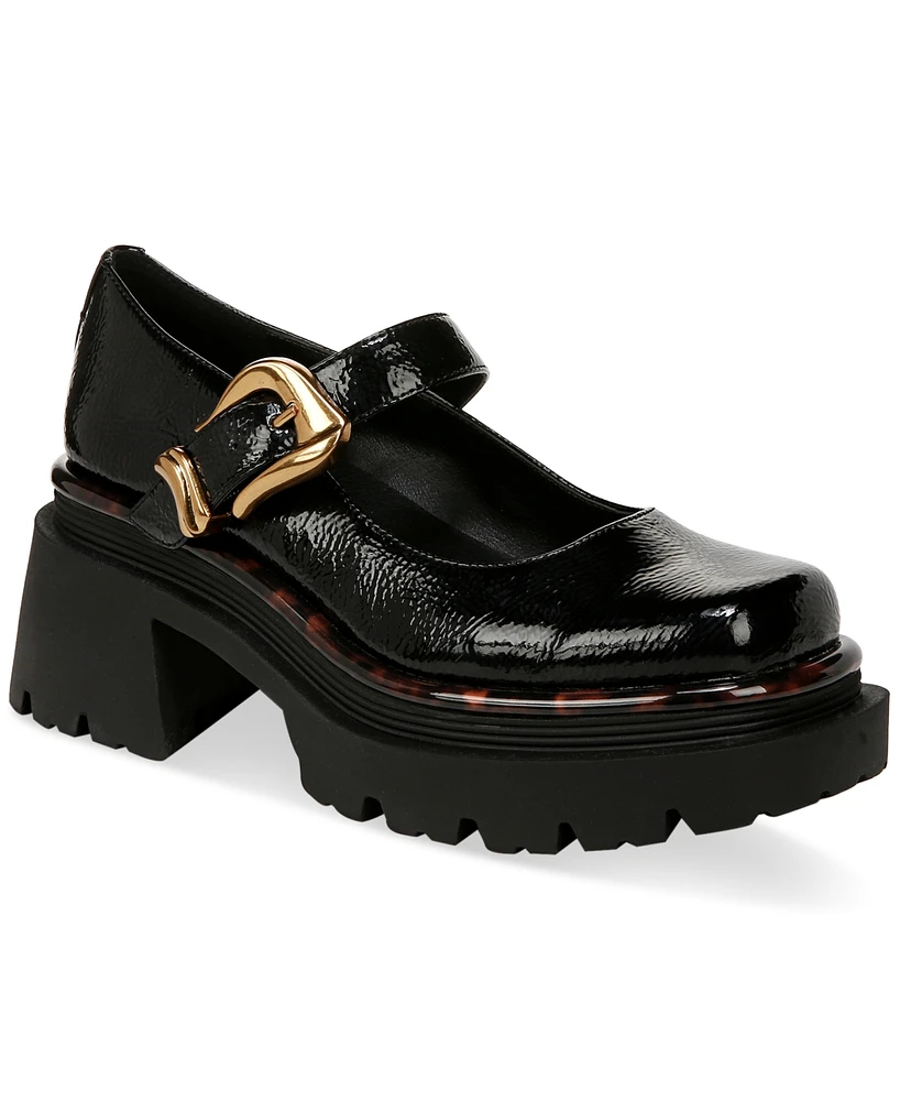 Circus Ny by Sam Edelman Nellie Platform Lug-Sole Mary Jane Flats