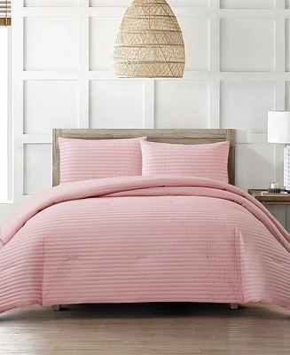 Stratford Park Felicia Stripes 3-Pc. Comforter Set