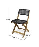 Charming Woven Bistro Set: Enhance Your Home Decor