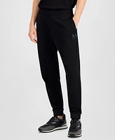 A|X Armani Exchange Men's Fleece Logo Jogger Pants