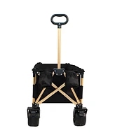 Heavy-Duty Folding Wagon: Compact, Durable, All-Terrain