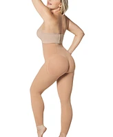 Leonisa Women's Invisible Butt Lifter Full-Leg Body Shaper