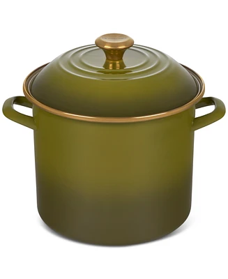 Le Creuset 10 Quart Enamel on Steel Stock Pot with Lid