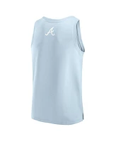 Fanatics Men's Light Blue Atlanta Braves Elements Tank Top