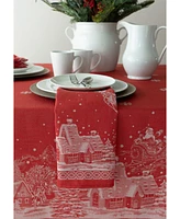 Benson Mills Holiday Wonderland Jacquard Napkin, Set of 4