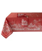 Benson Mills Holiday Wonderland Jacquard Tablecloth, 60" x 120"