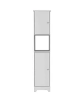 Fm Furniture Charlotte Linen Cabinet