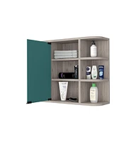 Fm Furniture Valdez Medicine Cabinet Light Gray