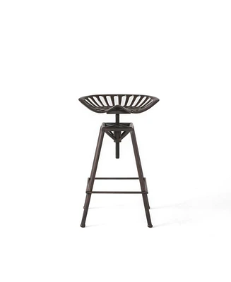 Simplie Fun Vintage Saddle Barstool