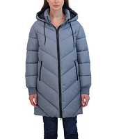 Sebby Juniors' 3/4 Puffer Jacket with Hood