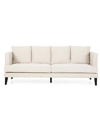 Simplie Fun 3-Seat Sofa: Tufted Back, Modern Living Room