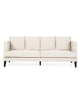 Simplie Fun 3-Seat Sofa: Tufted Back, Modern Living Room