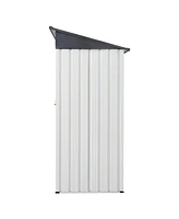 Streamdale Furniture 5x3FT Metal Storage Shed: Durable, Rainproof, Easy Assembly