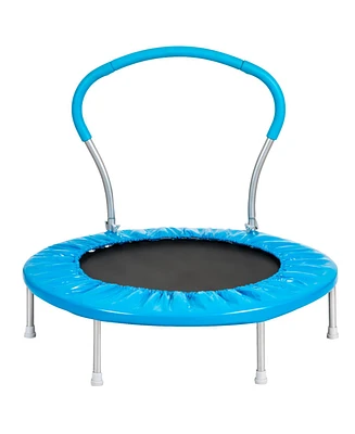 Simplie Fun 36" Trampoline with Handle: Stable, Safe, Durable, Fast Assembly