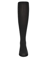 MeMoi Girls Arrow Flip Stitch Opaque Nylon Tights