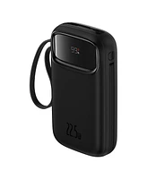 Baseus Portable Charger Power Bank,22.5W 10000mAh Fast Charging Phone Charger, Purple