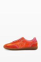 Desigual Women's Retro split leather sneakers