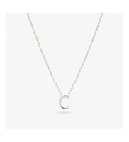 Ana Luisa Silver initial Necklace