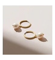 Ana Luisa - Pearl Hoops - Medium Frida