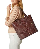 Brahmin Ezra Sealife Melbourne Leather Tote