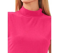 CeCe Women's Sleeveless Turtleneck Top