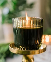 The Smell of Tree Ribbed Glass Candle