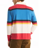 Nautica Men's Long Sleeve Colorblocked Rugby Shirt