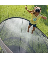 Springfree Trampoline Kids Outdoor Medium Oval 8 x 11' Trampoline with Enclosure