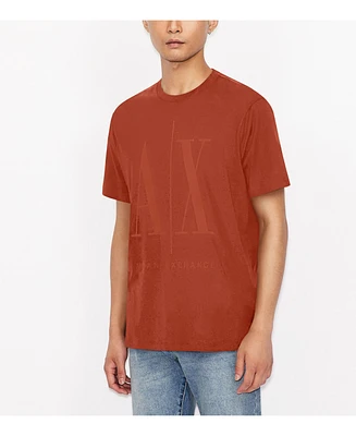 A|X Armani Exchange Men's Printed Icon Logo T-Shirt