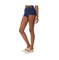 Edikted Women's Weekender knit micro shorts