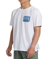 Billabong Men's Crayon Wave Graphic T-Shirt