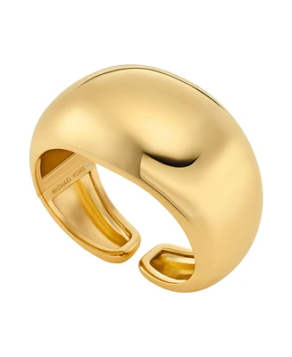 Michael Kors Brass Dome Cuff Bracelet