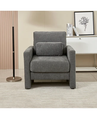 Simplie Fun Modern Chenille Armchair: Comfort and Style for Your Living Space