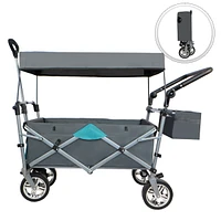 Collapsible Utility Wagon with Canopy